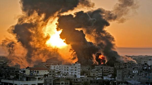 40 غارة على غزة