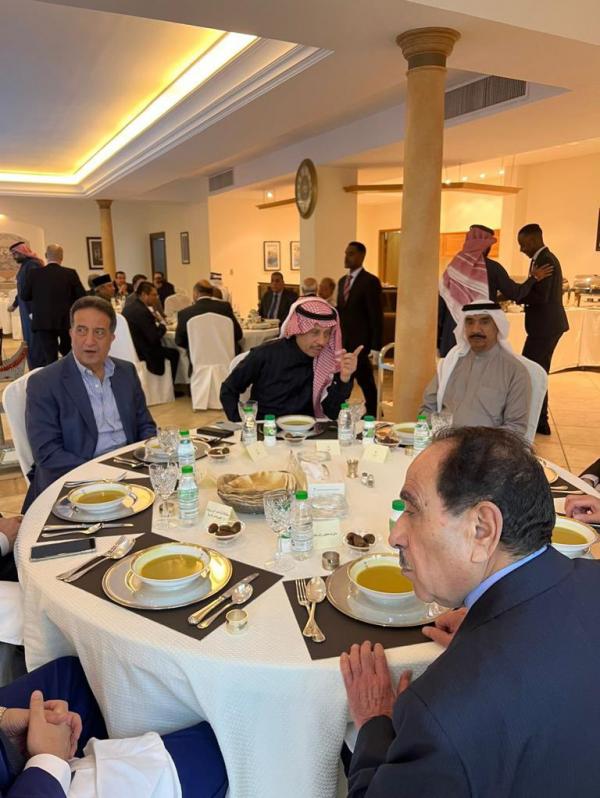 السفير السعودي يولم لشخصيات دبلوماسية وسياسية