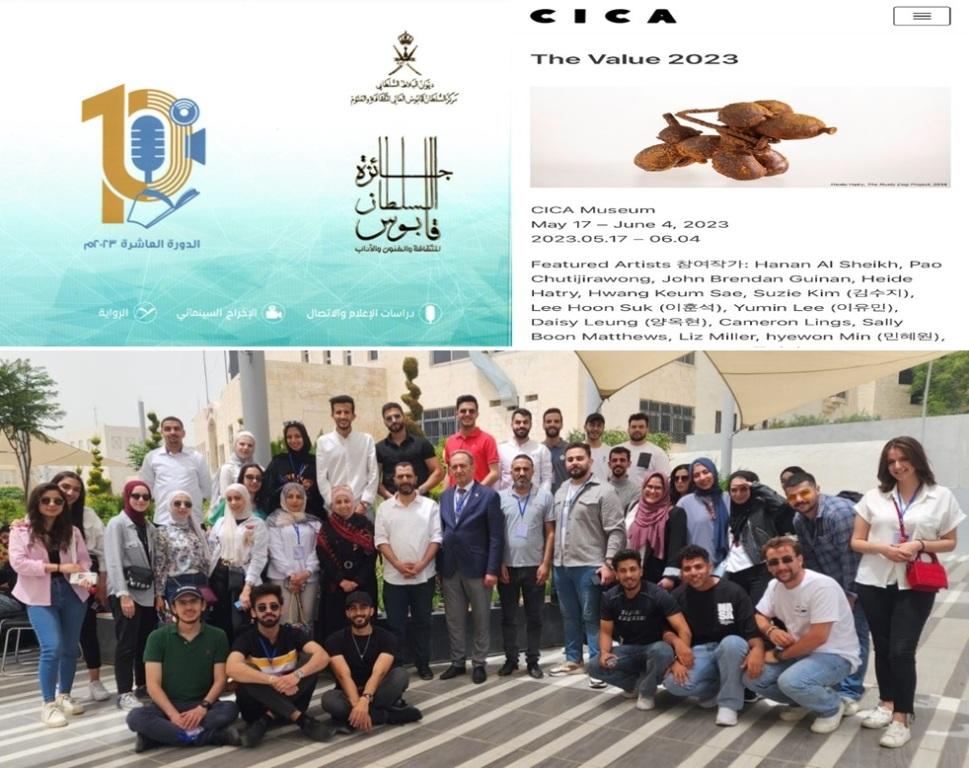 مشاركة العمارة والتصميم في عمان الاهلية بفعاليات محلية وعربية ودولية