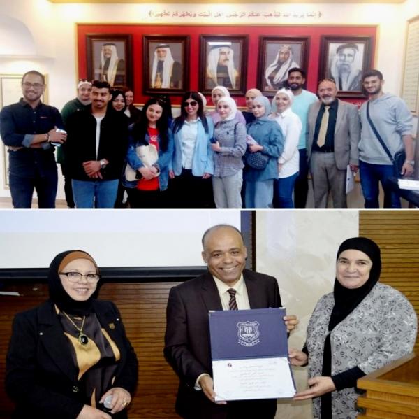 أداب وعلوم عمان الأهلية تستضيف رئيس قسم الاعلام بمستشفى الرشيد