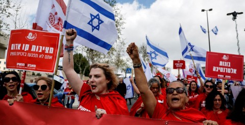 المأزق الداخلي في اسرائيل يتفاقم والاحتجاجات تتوسع