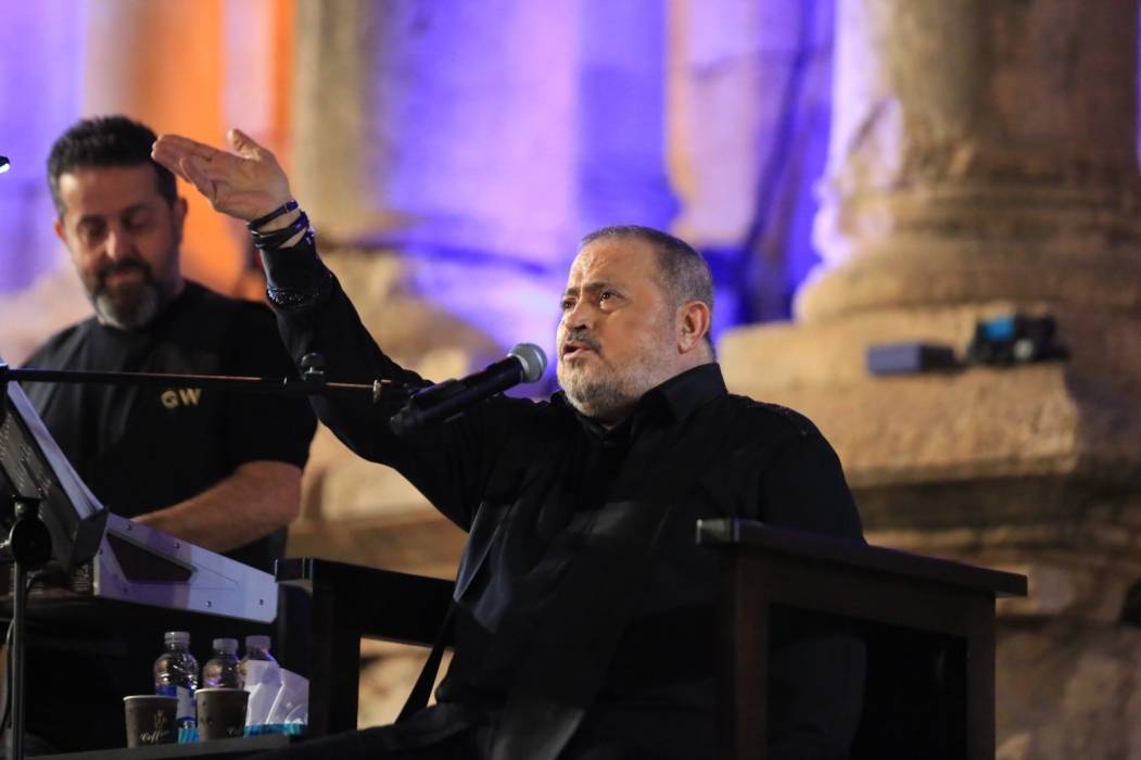 سلطان الطرب يشدو بجرش: جورج وسوف يشعل المسرح الجنوبي (صور)