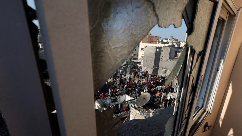سكان غزة يعيشون في دائرة موت ودمار ومرض
