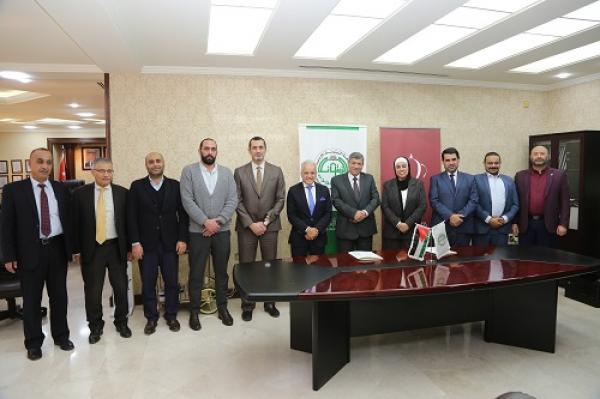 جامعة الزيتونة توقع اتفاقية تشغيل مع بنك الطعام الأردني