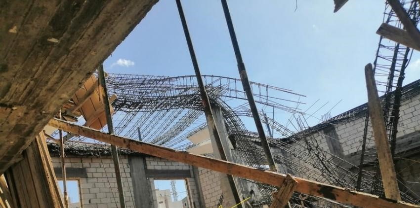 اصابة عاملين بانهيار سقف مسجد قيد الصيانة باربد