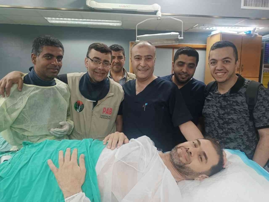 طبيب أردني متطوع يصاب بجلطة قلبية في غزة