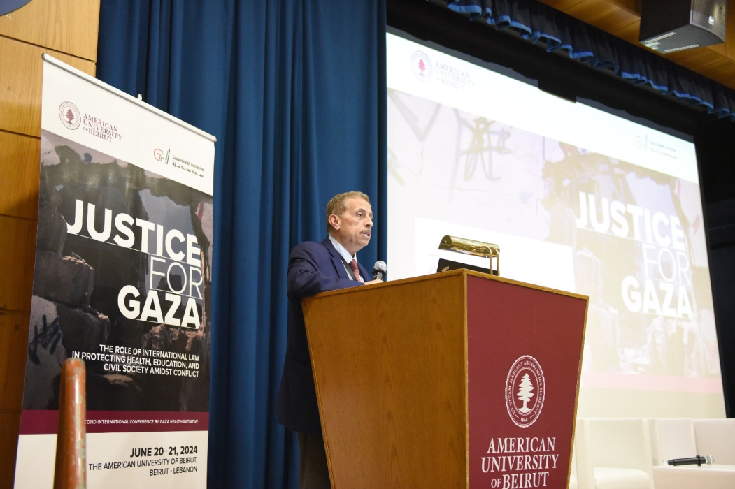 الحموري يطالب بمؤتمر العدالة لغزة ببيروت والحمور بتفعيل حقوق الغزّيّين