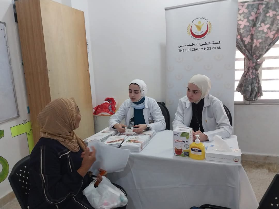 المستشفى التخصصي ينظم يوماً طبياً مجانياً في محافظة الكرك