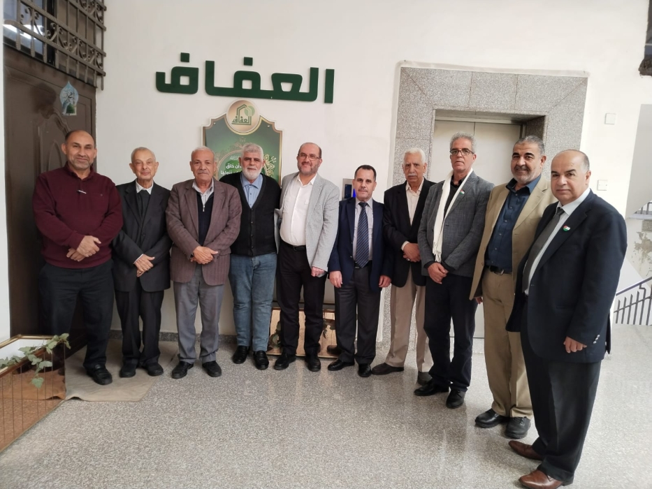 العفاف الخيرية تستضيف جمعية اللد الخيرية