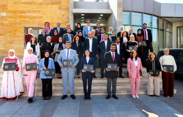 مشاركة عمان الاهلية بحفل تخريج الفوج الثاني من برنامج نشامى