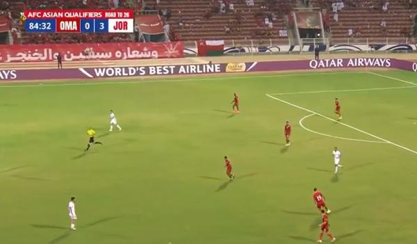 النشامى يتكسح عُمان بثلاثية.. ويصل لاول مرة إلى كأس العالم