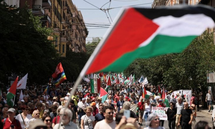 مسيرة دولية من 32 دولة تنطلق نحو غزة للمطالبة بإنهاء الحصار ووقف الإبادة