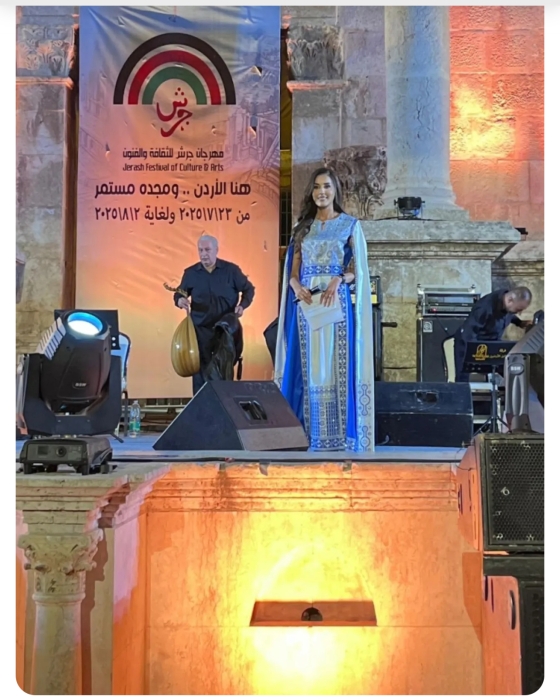 من ليالي رمضان إلى مهرجان جرش نتالي الزواهرة حضور يليق بالإبداع