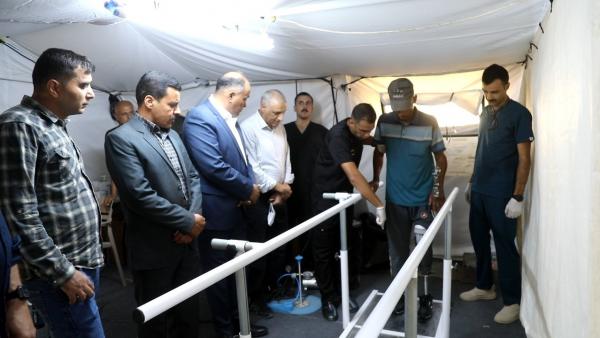 القوات المسلحة نعزز المستشفى الميداني غزة7 بأطراف اصطناعية