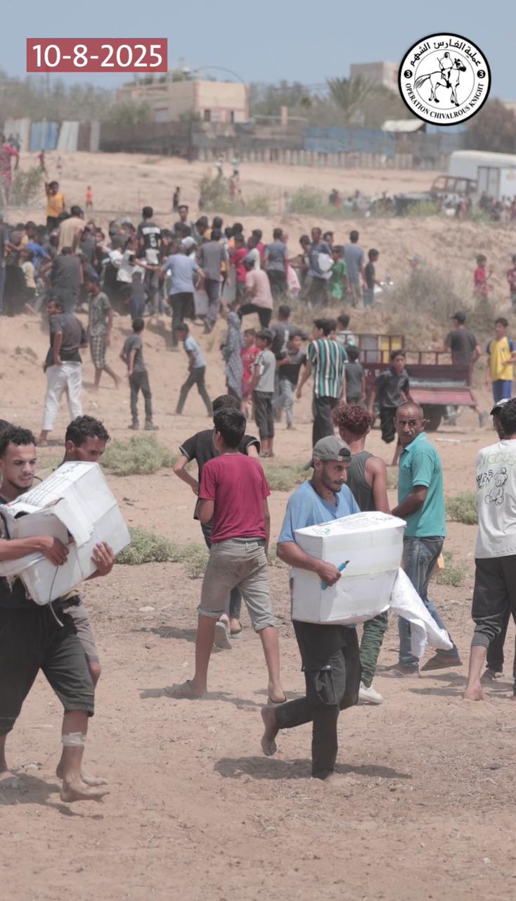 ضمن عملية طيور الخير.. الإمارات تنفذ الإسقاط الجوي الـ68 وتُدخل 540 طناً من المواد الغذائية