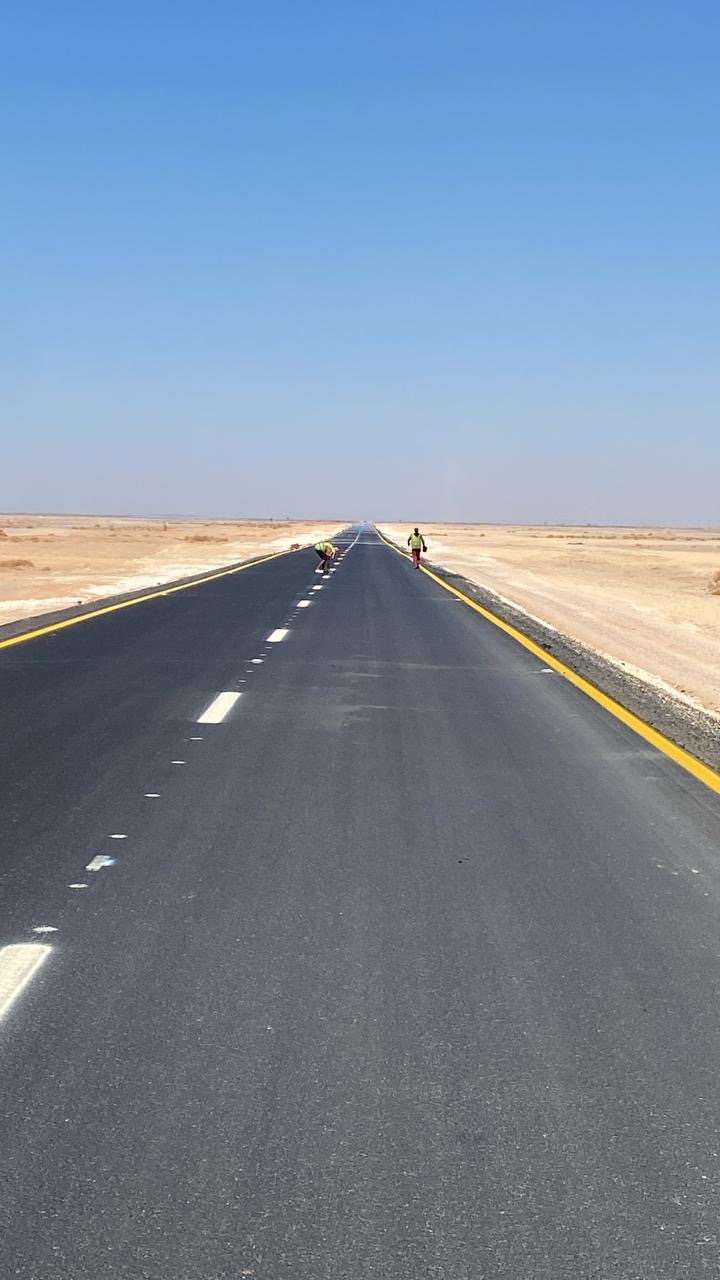 بتمويل من شركة القوسفات.. الأشغال تنجز مشروع طريق الجفر – مناجم الشيدية