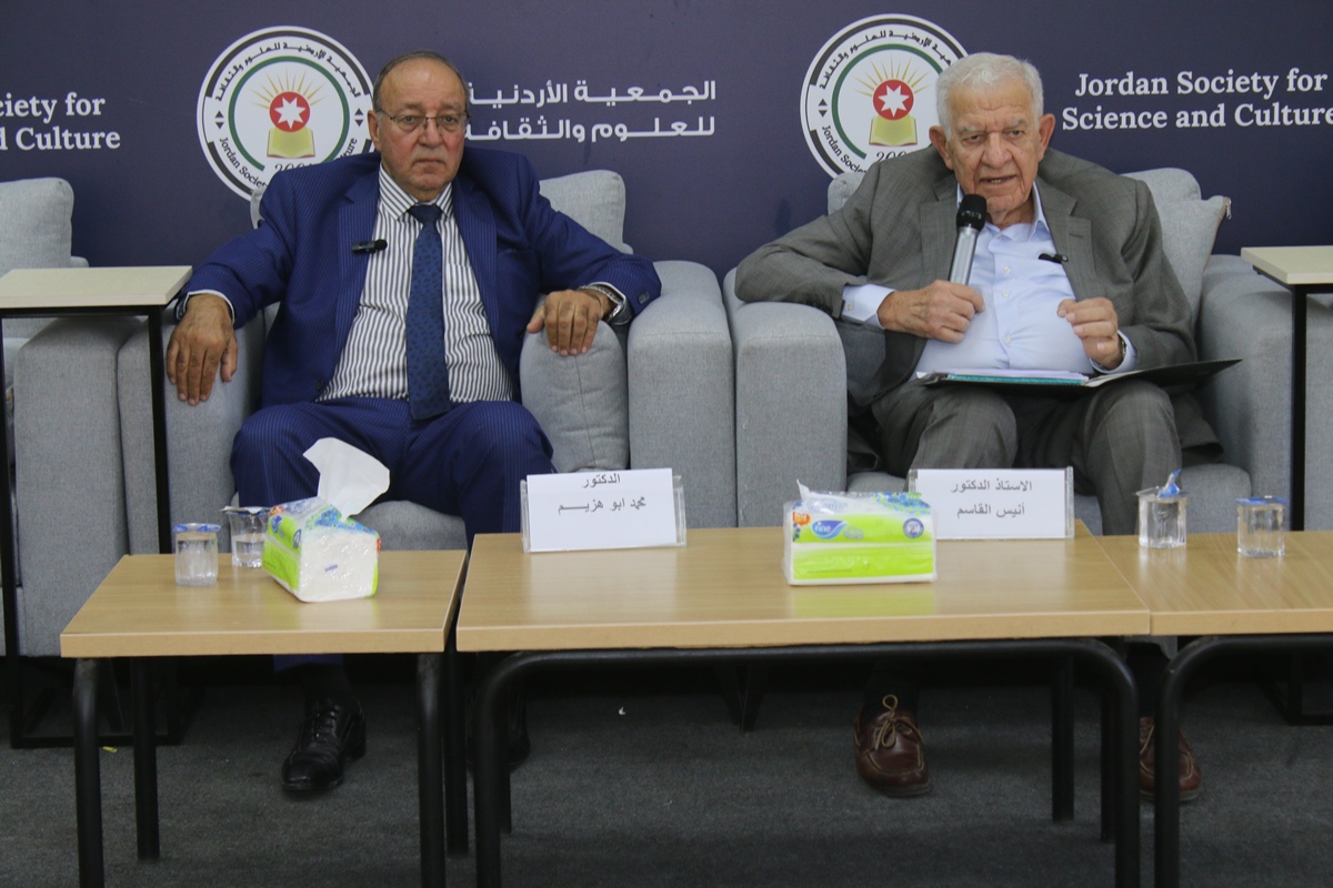 انيس القاسم: لست مع الغاء وادي عربة الان فهي ضرورية للتواصل الإنساني مع الشعب الفلسطيني