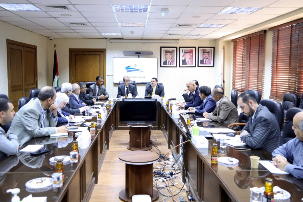 نقابة المهندسين وهيئة الخدمة والإدارة العامة تبحثان آليات التعاون المشترك