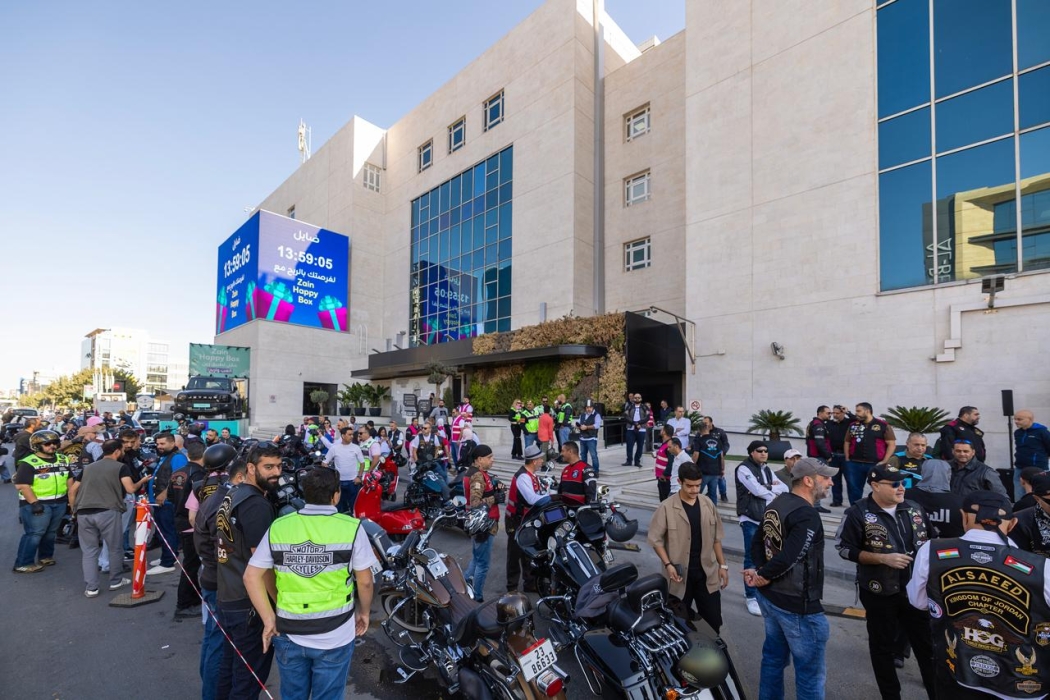 زين تستضيف انطلاقة مسيرة سيدات هارلي لدعم مصابات السرطان من غزة