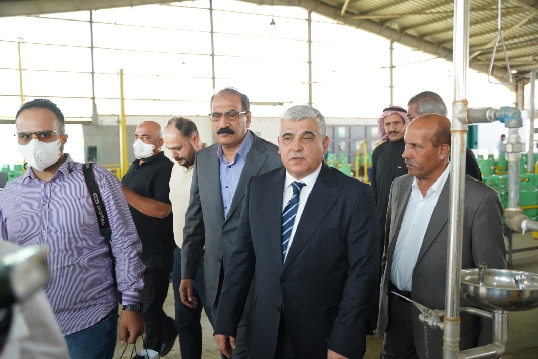 مصفاة البترول الأردنية تنظّم جولة إعلامية على محطة تعبئة غاز عمان أبو علندا للاطلاع على عمليات التعبئة والتطوير