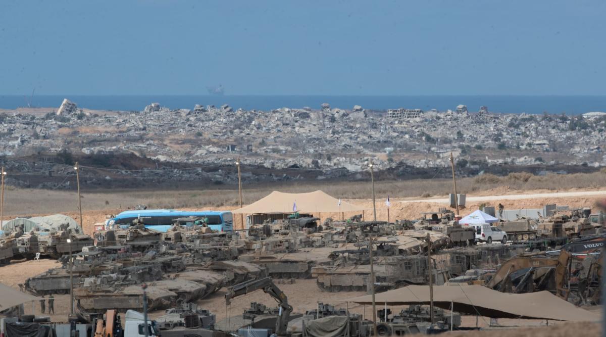 الولايات المتحدة تخطط لإقامة قاعدة عسكرية كبيرة في غلاف غزة