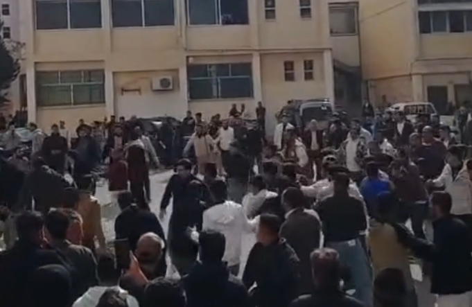 مشاجرة طلابية بجامعة الطفيلة التقنية