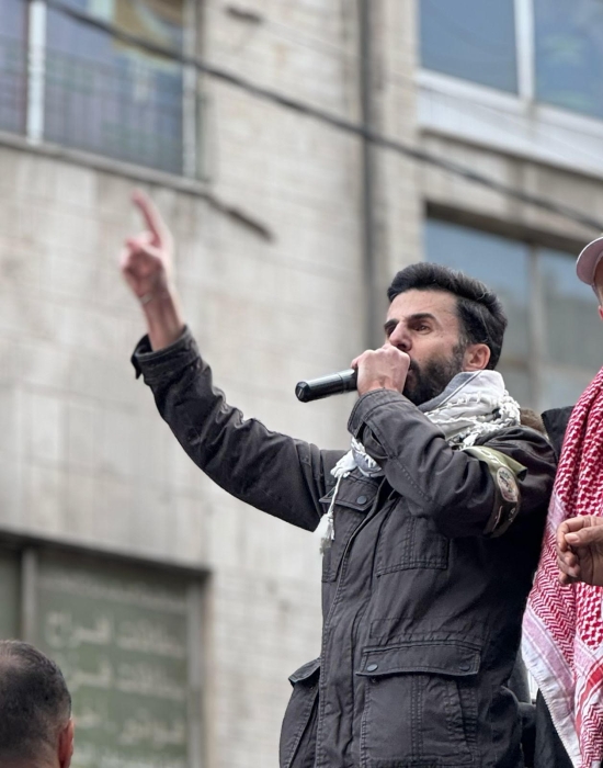 توقيف الناشط أحمد العبويني بعد وقفة تضامنية في عمان اليوم