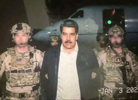 مادورو امام محكمة مختطفيه: انا اسير حرب.. ومازلت رئيسا لفنزويلا