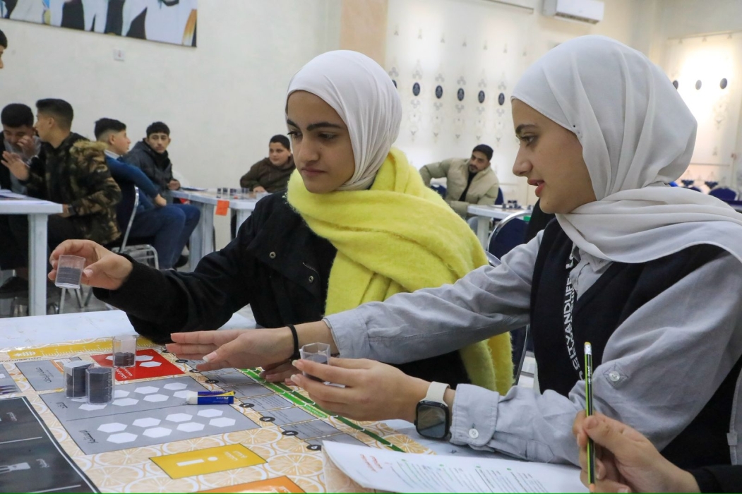 اختتام تدريب محاكاة الأعمال الصغيرة ضمن برنامج انهض – يافعين في كفرنجة وسحاب