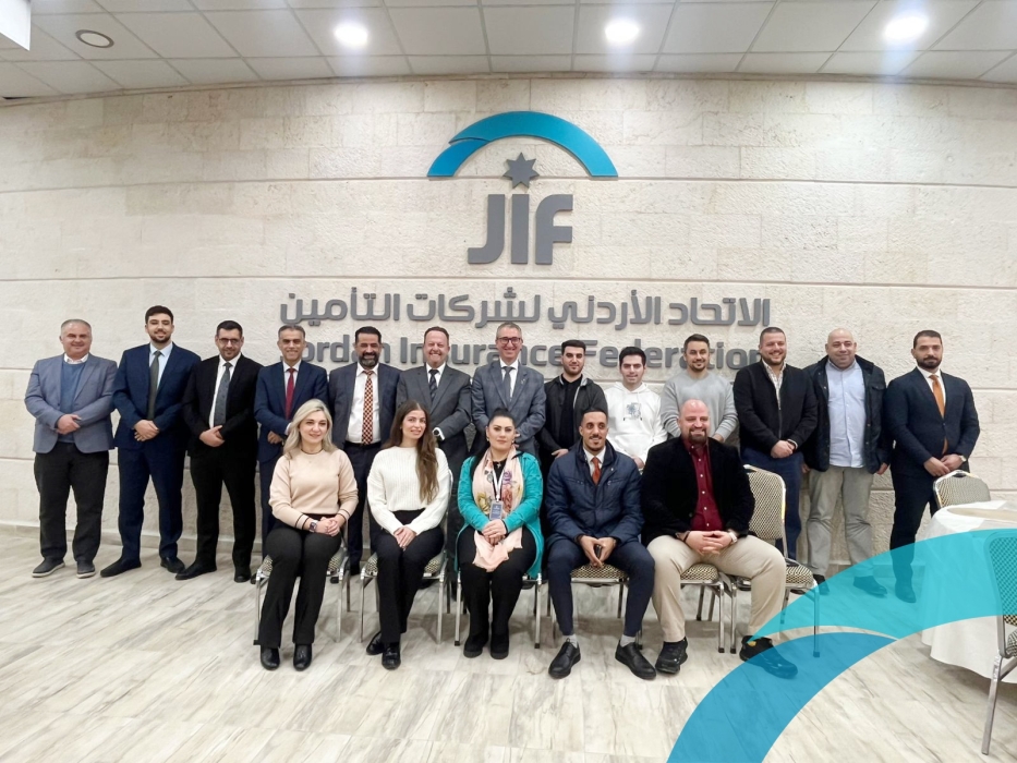بمشاركة (22) متدربا الاتحاد الاردني لشركات التأمين يختتم برنامــــــــجه التدريبـــي الأول