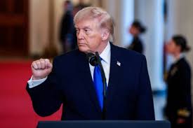 ترامب يعلن الحرب على ايران ويحدد اهدافها: تدمير الصواريخ والبحرية الايرانية ومنعها من النووي