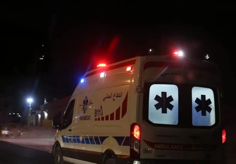 إصابة 8 أشخاص بحادث سير على شارع الأردن