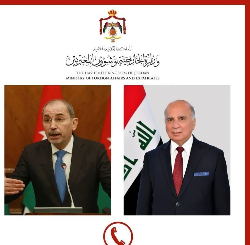 وزير الخارجية يبحث مع نظيره العراقي تداعيات التصعيد في المنطقة