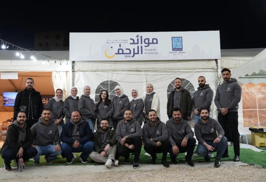 فريق سفراء العطاء في بنك صفوة الإسلامي يشارك في برنامج موائد الرحمن مع تكية أم علي