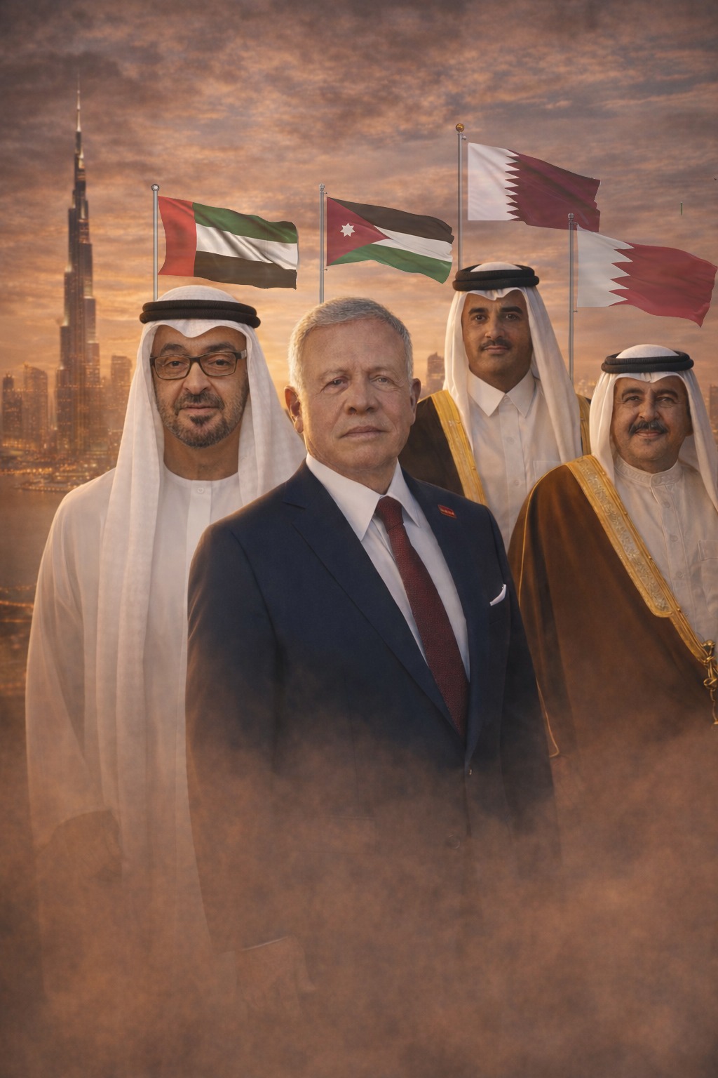 اشادة واسعة بجولة الملك التضامنية للخليج وسط الاجواء الملتهبة