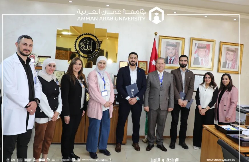 جامعة عمان العربية تعقد دورة تدريبية في الإنعاش القلبي الرئوي واستخدام جهاز (AED) بالتعاون مع شركة (ZOll) العالمية