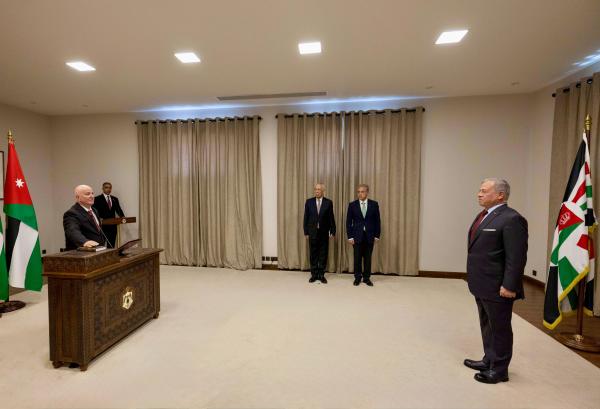 المجالي يؤدي اليمين القانونية أمام الملك رئيسا للنزاهة ومكافحة الفساد