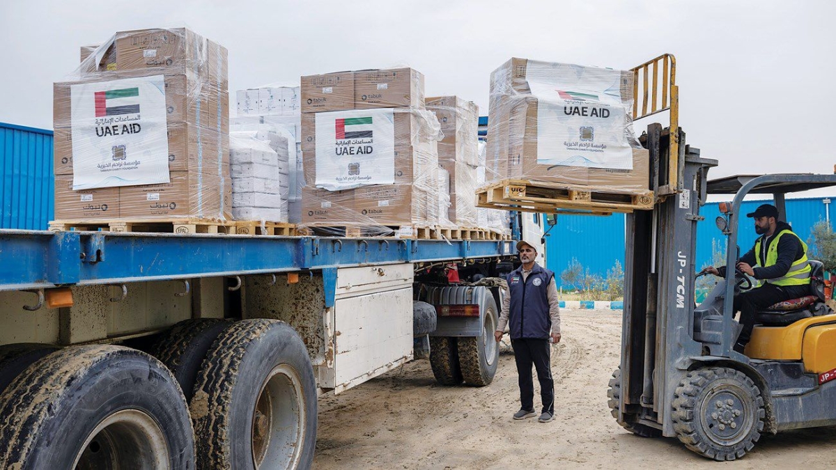 بدعم من الإمارات .. عملية الفارس الشهم 3 تنفذ 7 مبادرات وتصل إلى 3806 مستفيد بغزة خلال أسبوع