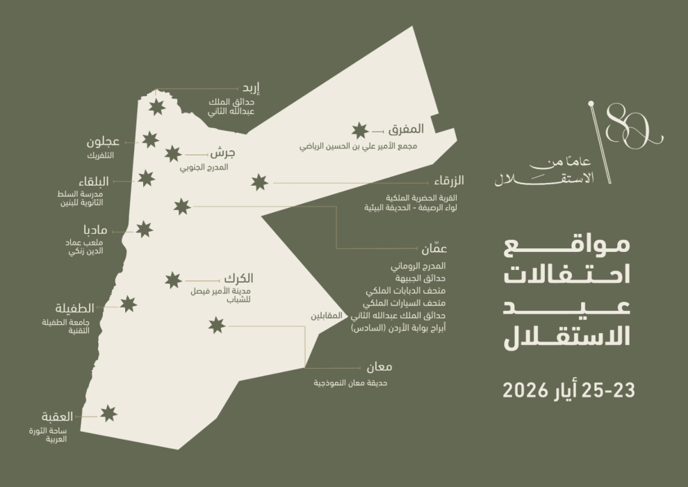 وزارة الثقافة تعلن عن فعاليات احتفالات عيد الاستقلال الـ80