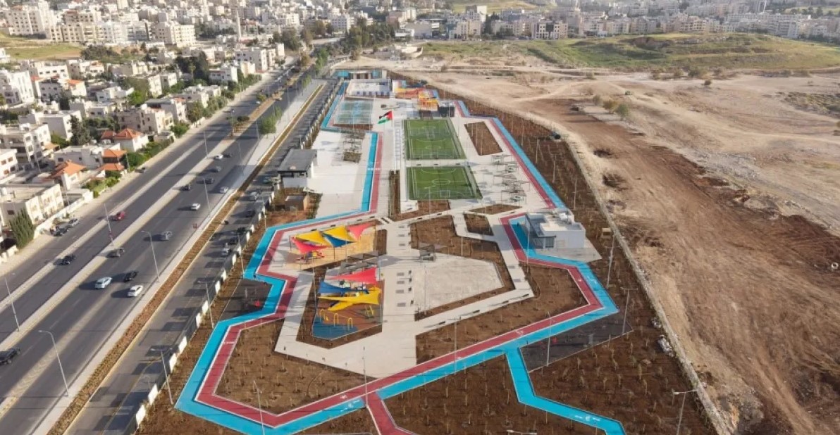 مساحات خضراء جديدة في عمان تعزز المشهد الترفيهي للمواطنين