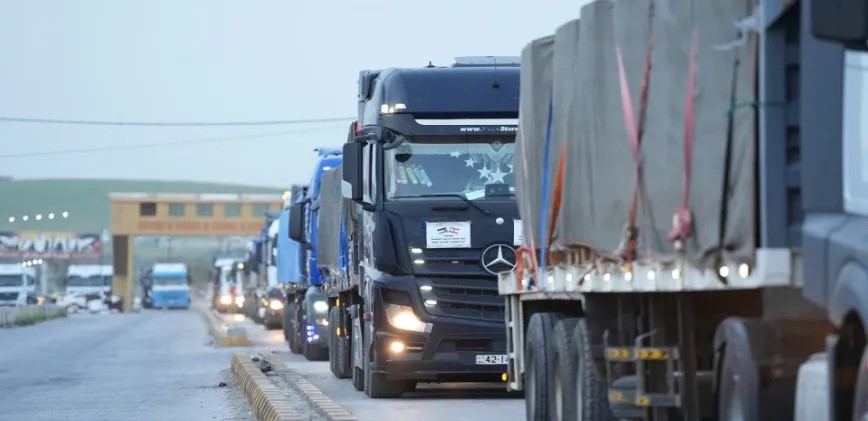 الهيئة الخيرية الأردنية الهاشمية تُسيّر خامس قافلة إغاثية إلى لبنان