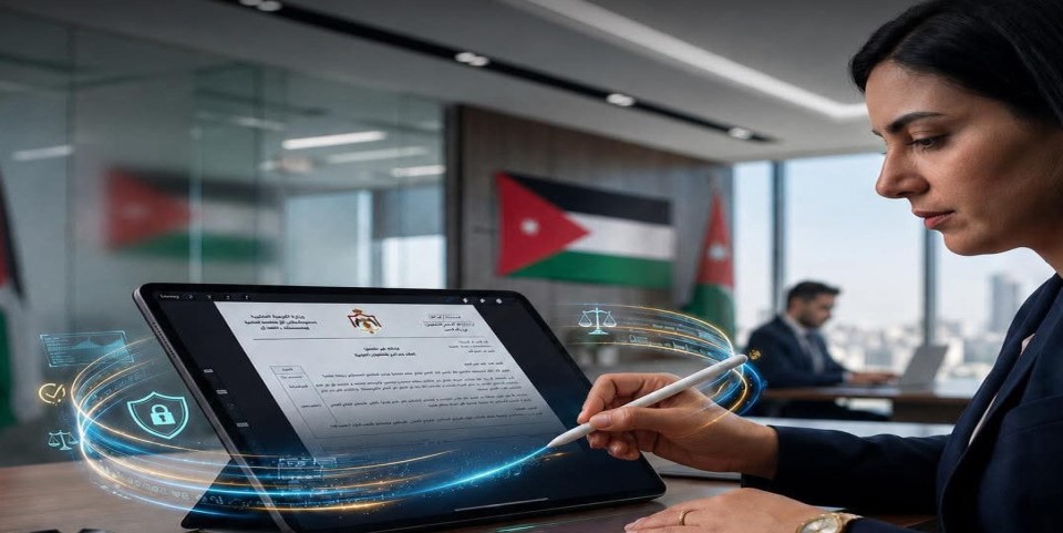 دليلك الشامل لتفعيل خدمات الكاتب العدل الرقمية في الاردن