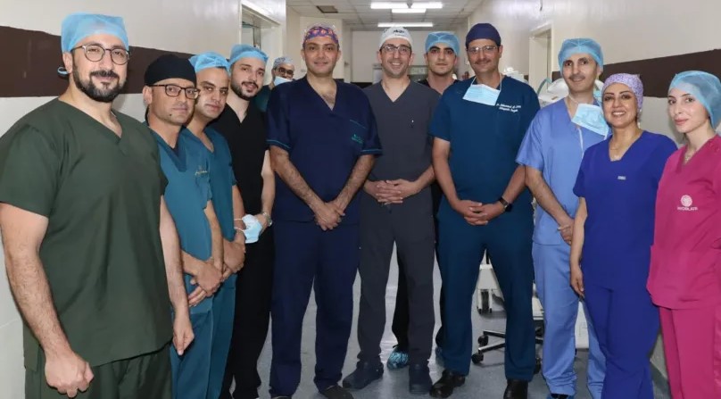 استئصال ورم سرطاني باستخدام تقنية التجميد الجراحي في الخدمات الطبية