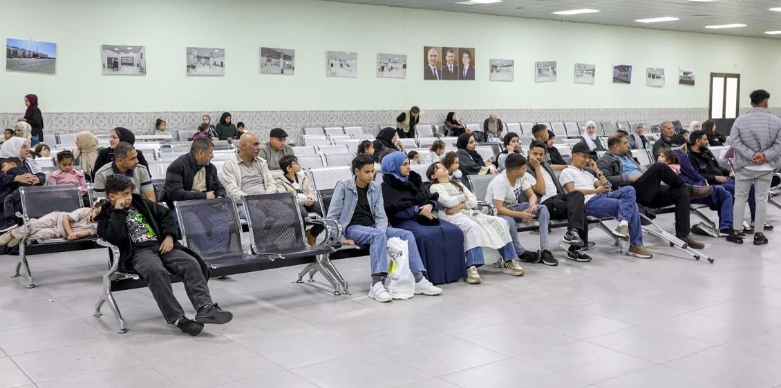 عودة دفعة من أطفال غزة إلى القطاع بعد استكمال علاجهم بمستشفيات المملكة