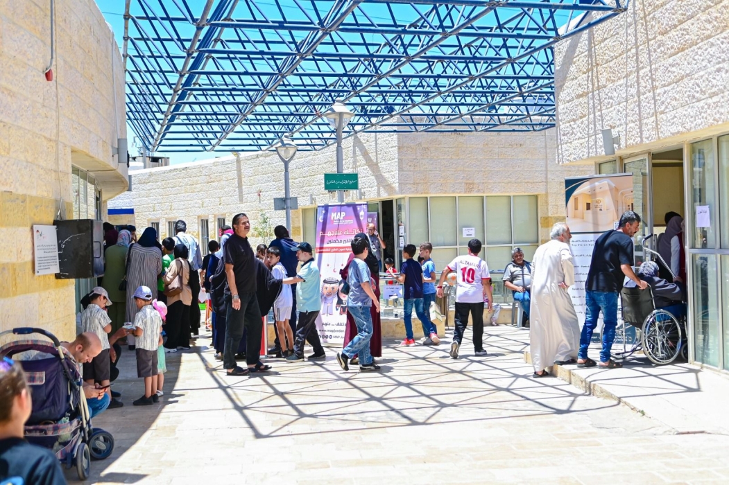 العون الطبي للفلسطينيين وأمانة عمان تنظمان يوماً طبياً مجانياً