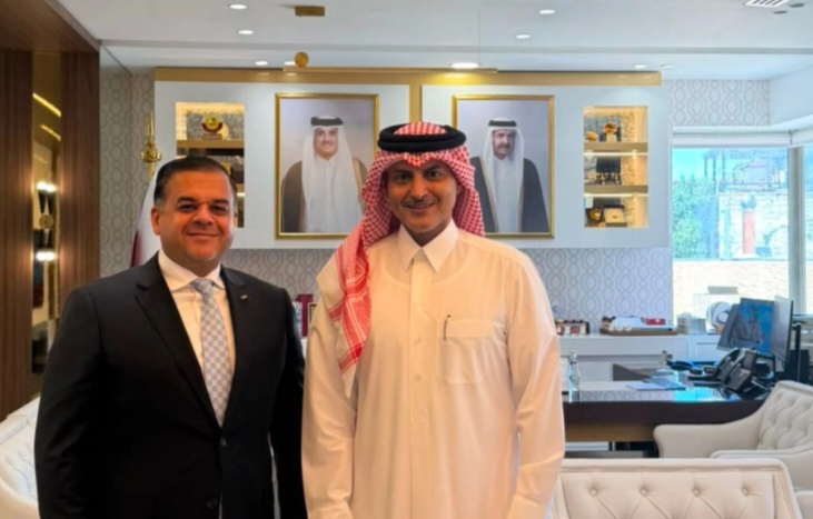 الخضير وآل ثاني يبحثان التعاون لإنجاح مشاركة قطر كضيف شرف مهرجان جرش