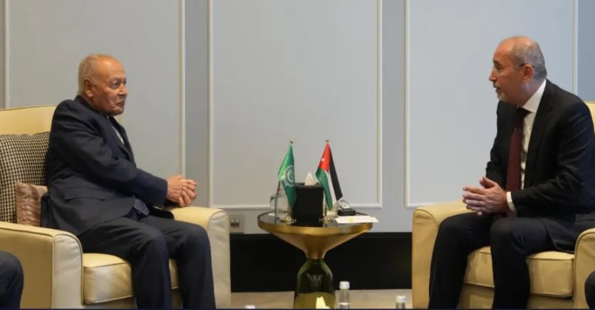 الصفدي يلتقي أبو الغيط في عمّان