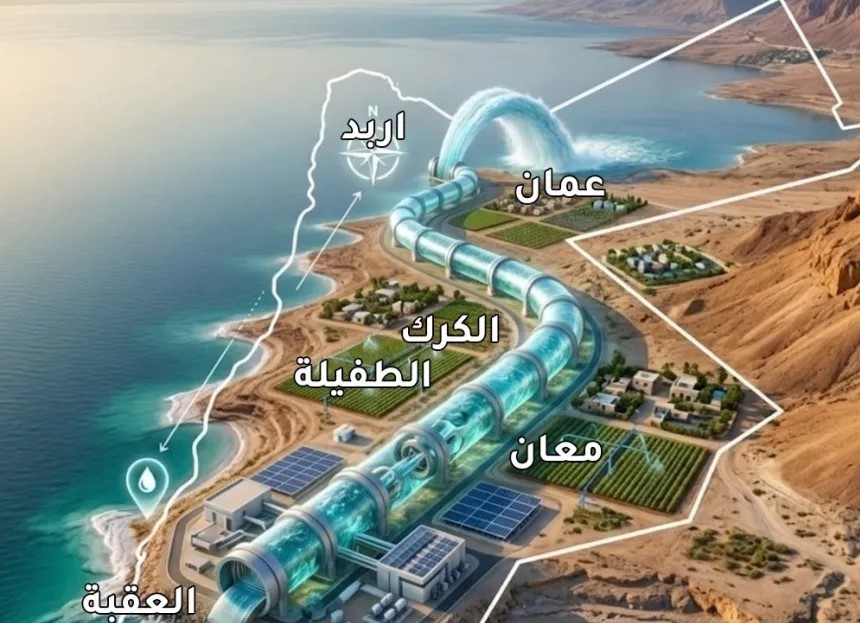المياه توضح ردا على الأخبار المضللة والمغلوطة حول مشروع الناقل الوطني