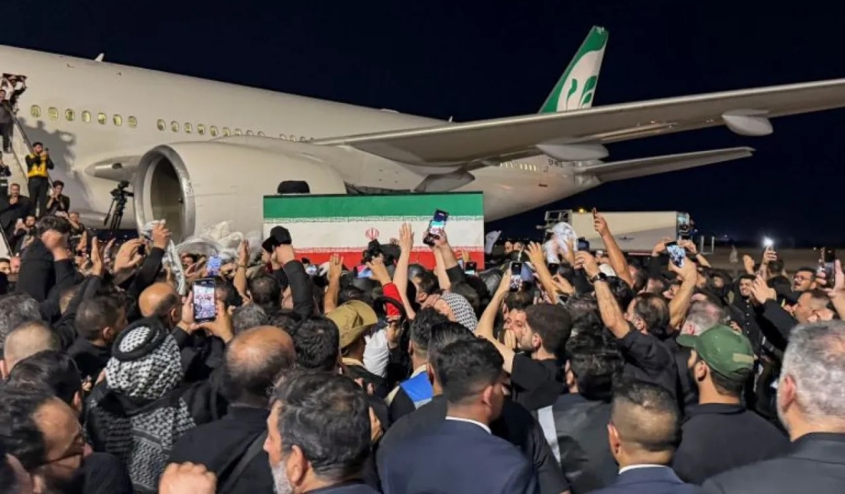 جثمان خامنئي يصل إلى العراق