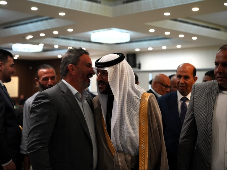 جاهة كريمة برئاسة الشيخ عبدالكريم الحويان من آل الهنيني الى آل إدريس